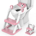 2-in-1 Potty Training Seat with Step Stool & Safety Handles
